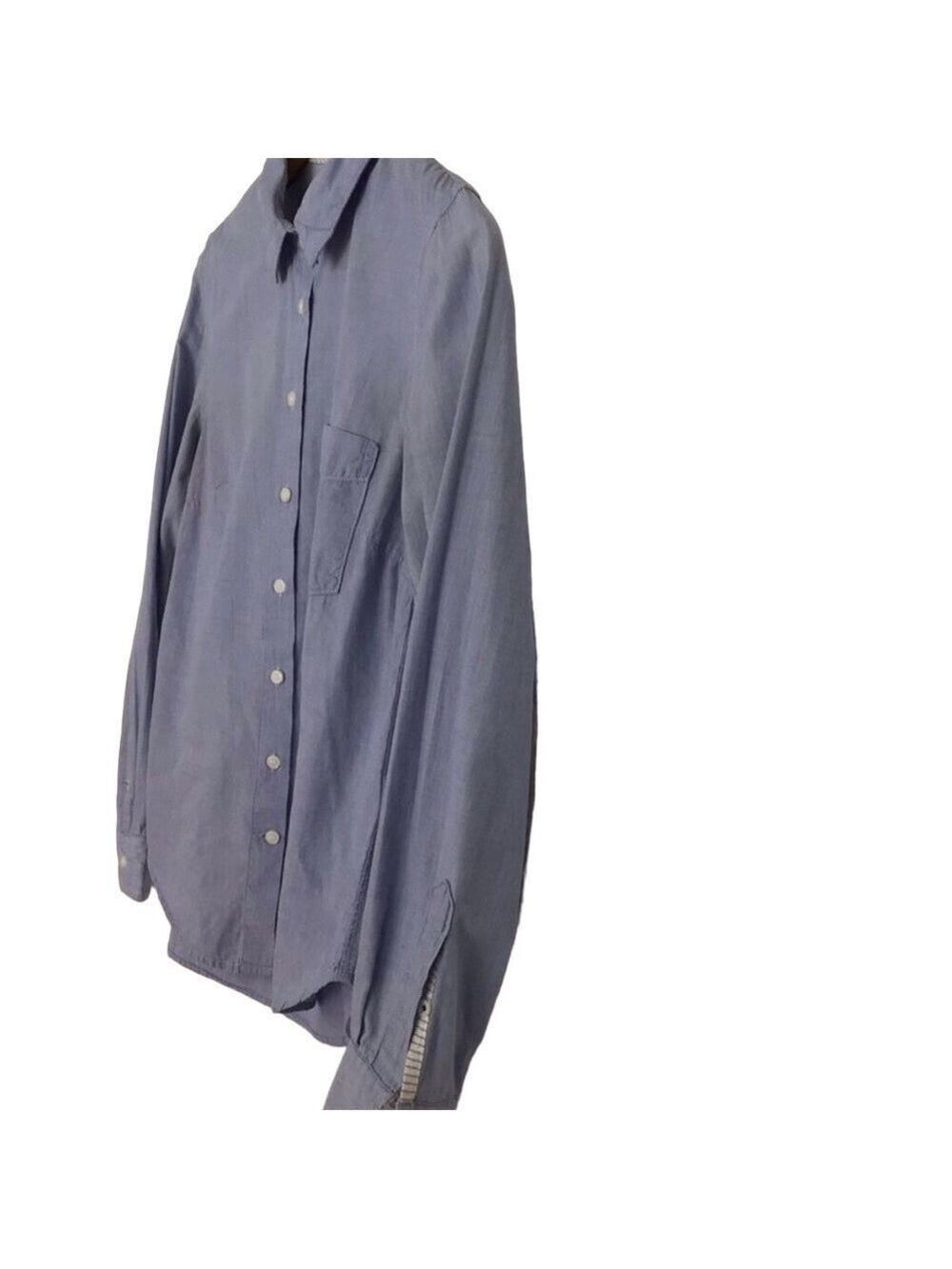 L.o.g.g. Label pf graded goods from H&M southwestern style blouse blue denim - Picture 4 of 13